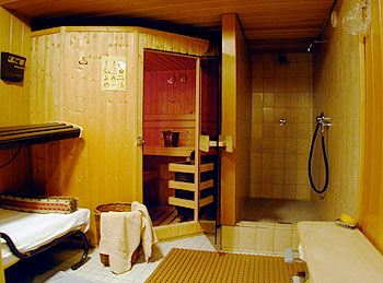 Sauna und Solarium